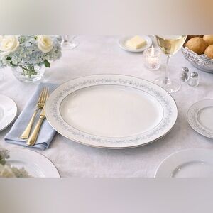 Noritake “Marywood” 2181 Oval Serving Platter – 13 3/8” Fine China